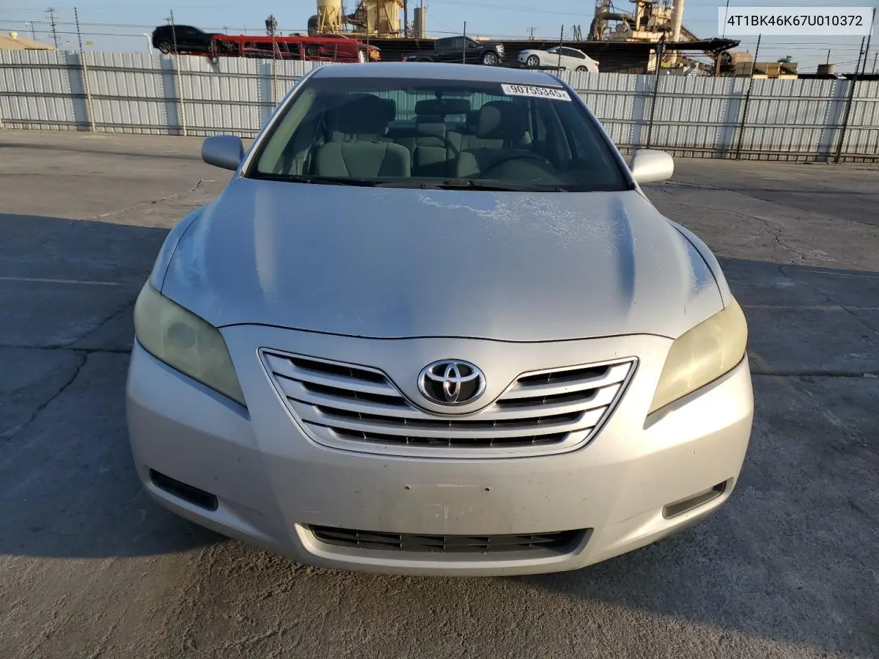 4T1BK46K67U010372 2007 Toyota Camry Le
