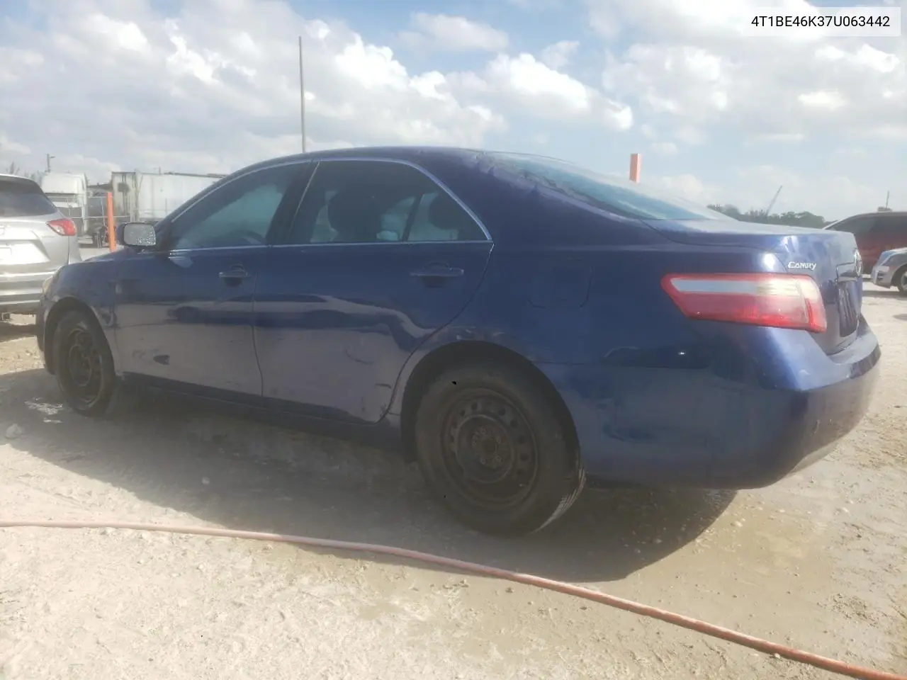 4T1BE46K37U063442 2007 Toyota Camry Ce