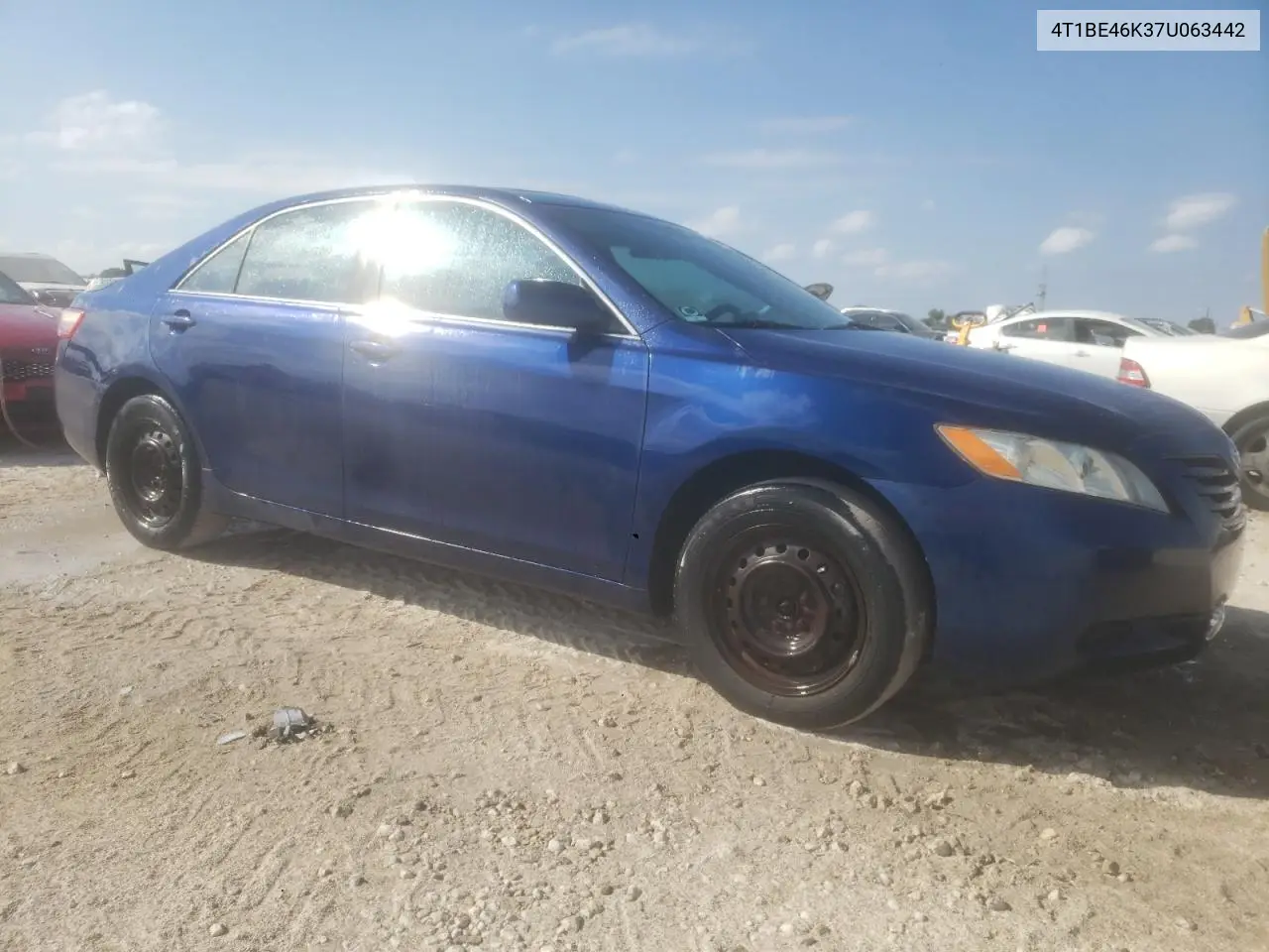 4T1BE46K37U063442 2007 Toyota Camry Ce