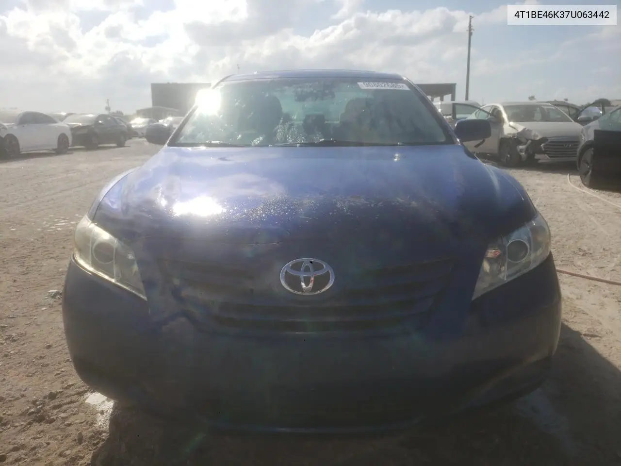 4T1BE46K37U063442 2007 Toyota Camry Ce