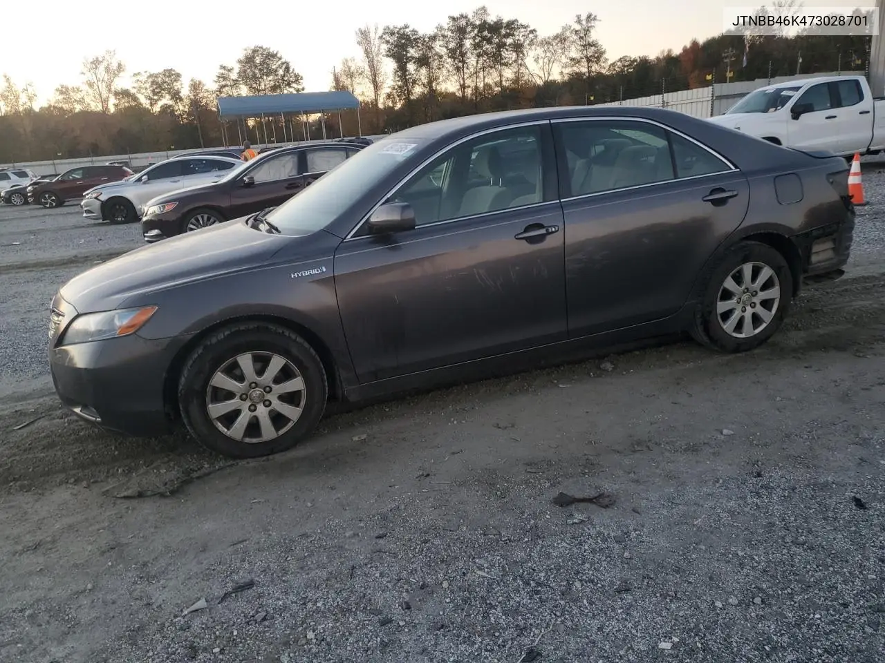 JTNBB46K473028701 2007 Toyota Camry Hybrid