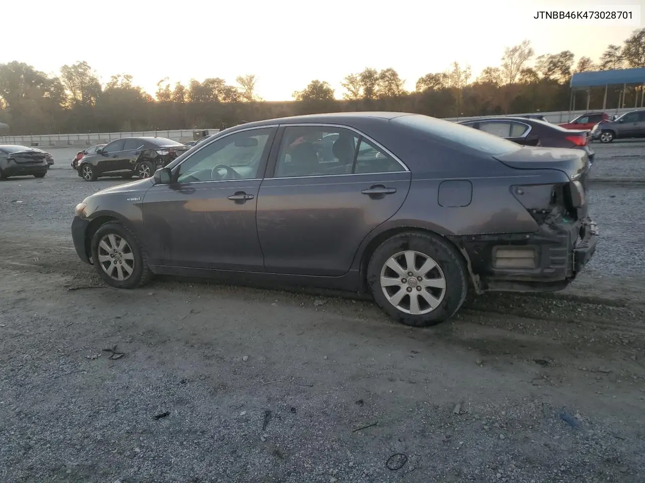 JTNBB46K473028701 2007 Toyota Camry Hybrid