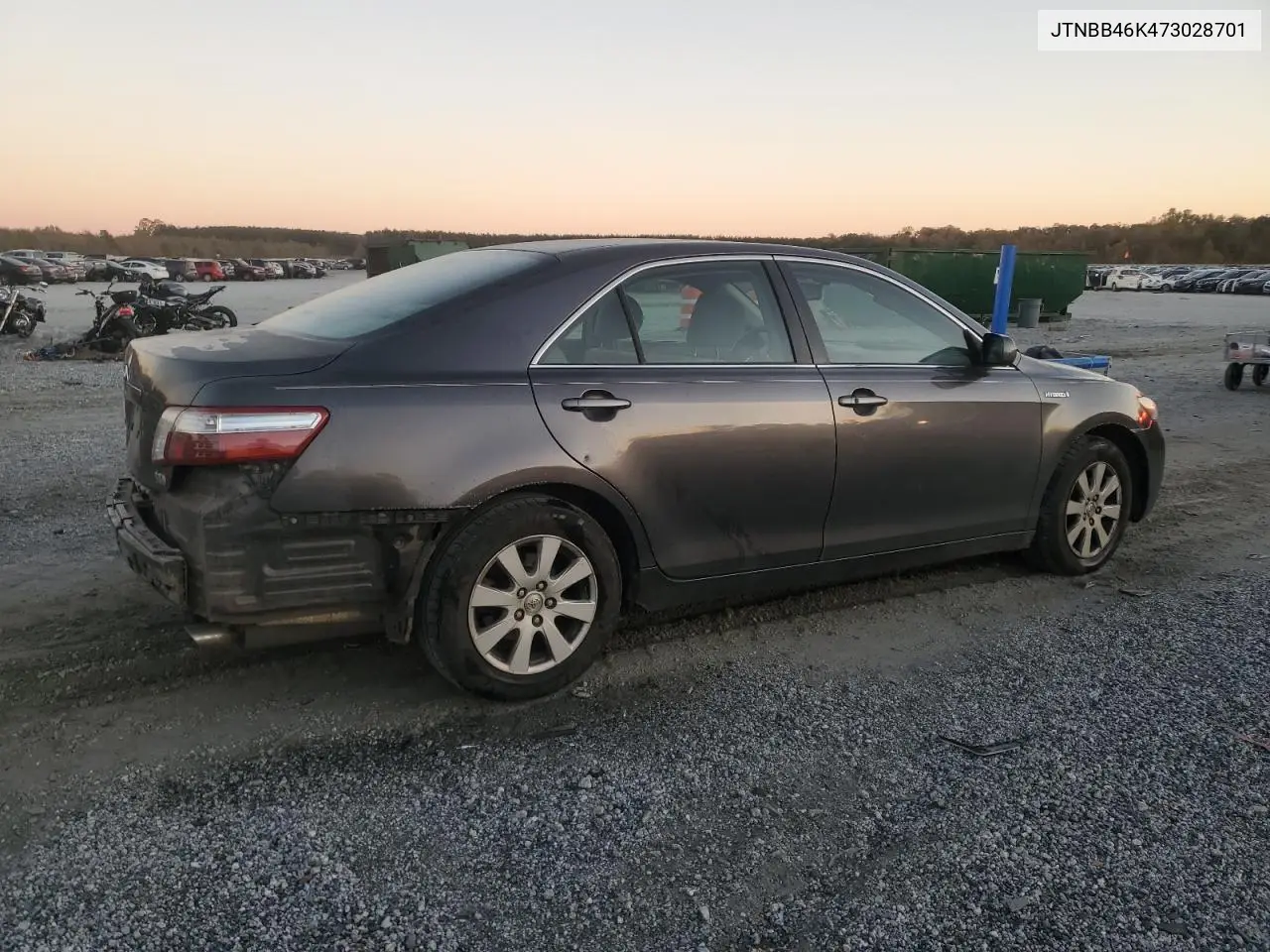 JTNBB46K473028701 2007 Toyota Camry Hybrid