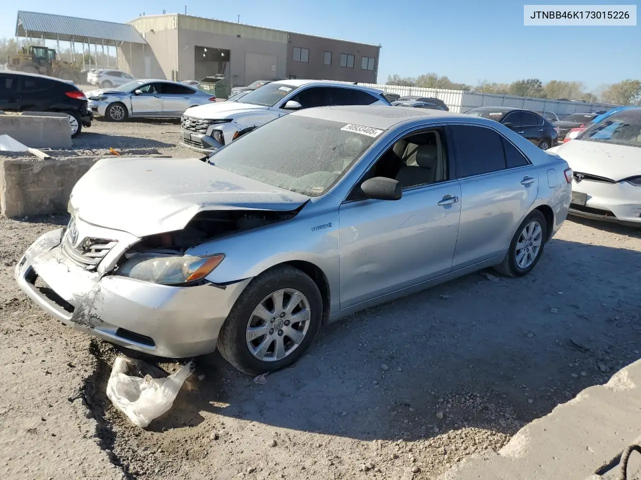 JTNBB46K173015226 2007 Toyota Camry Hybrid