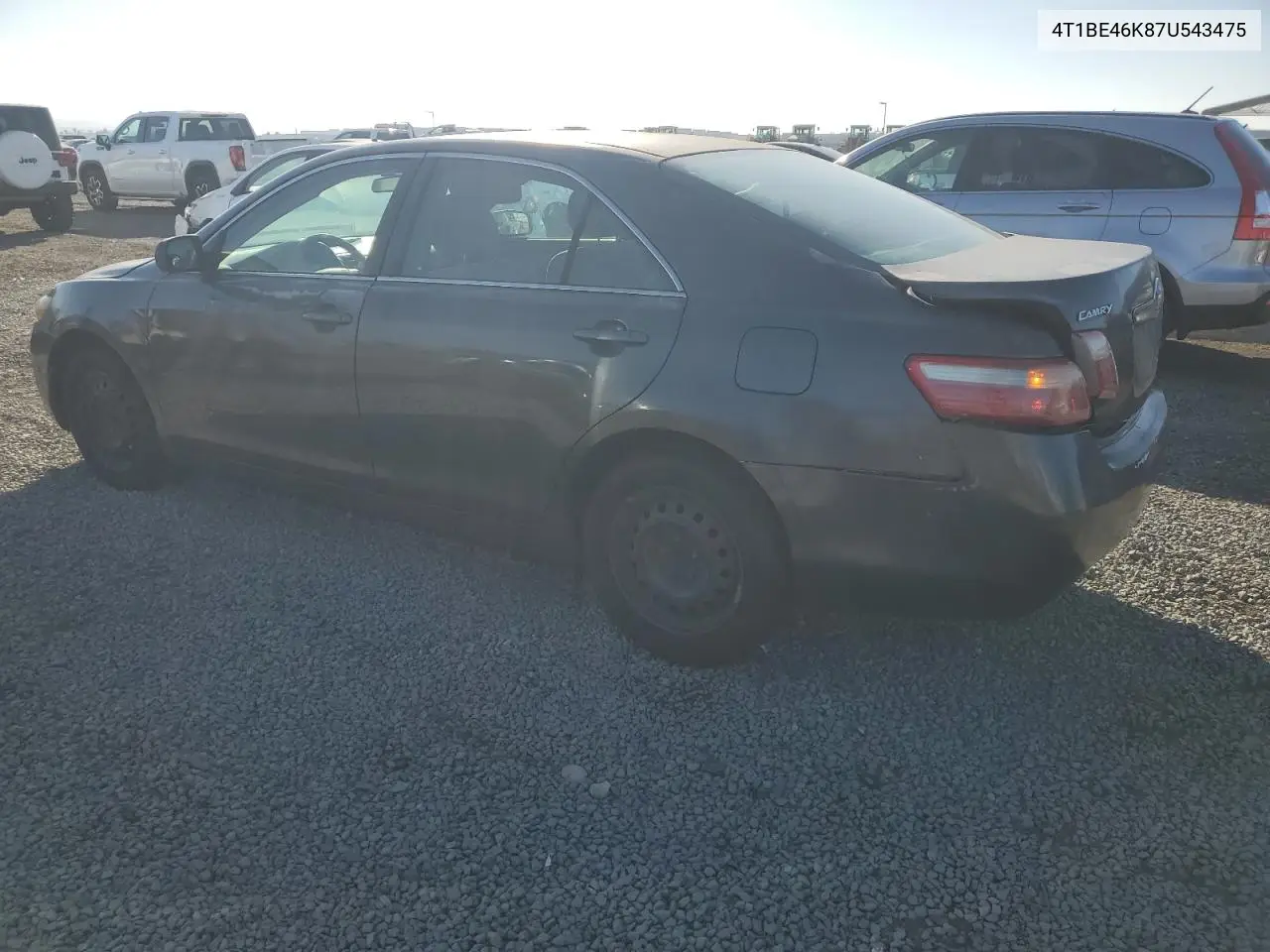 4T1BE46K87U543475 2007 Toyota Camry Ce