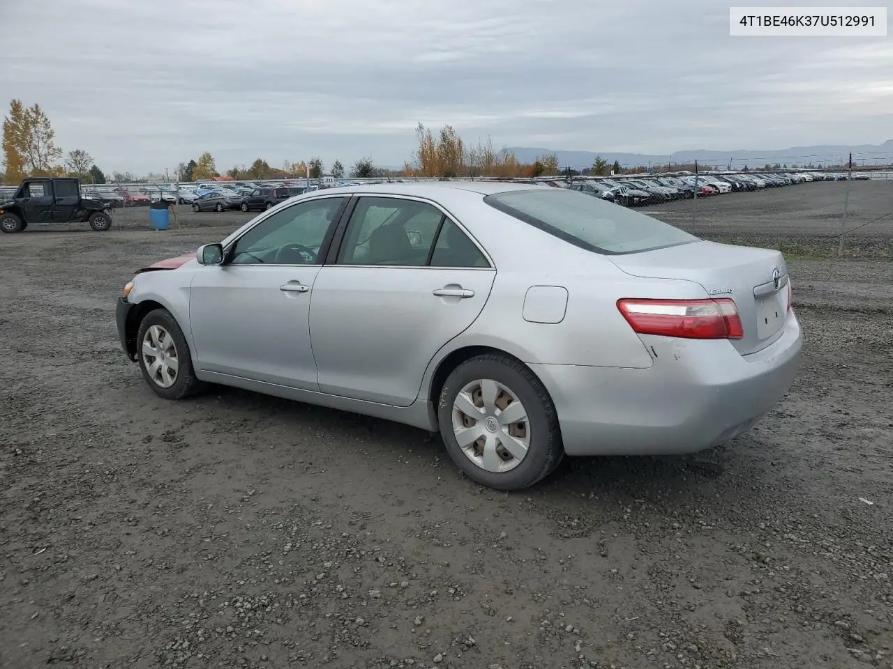 4T1BE46K37U512991 2007 Toyota Camry Ce