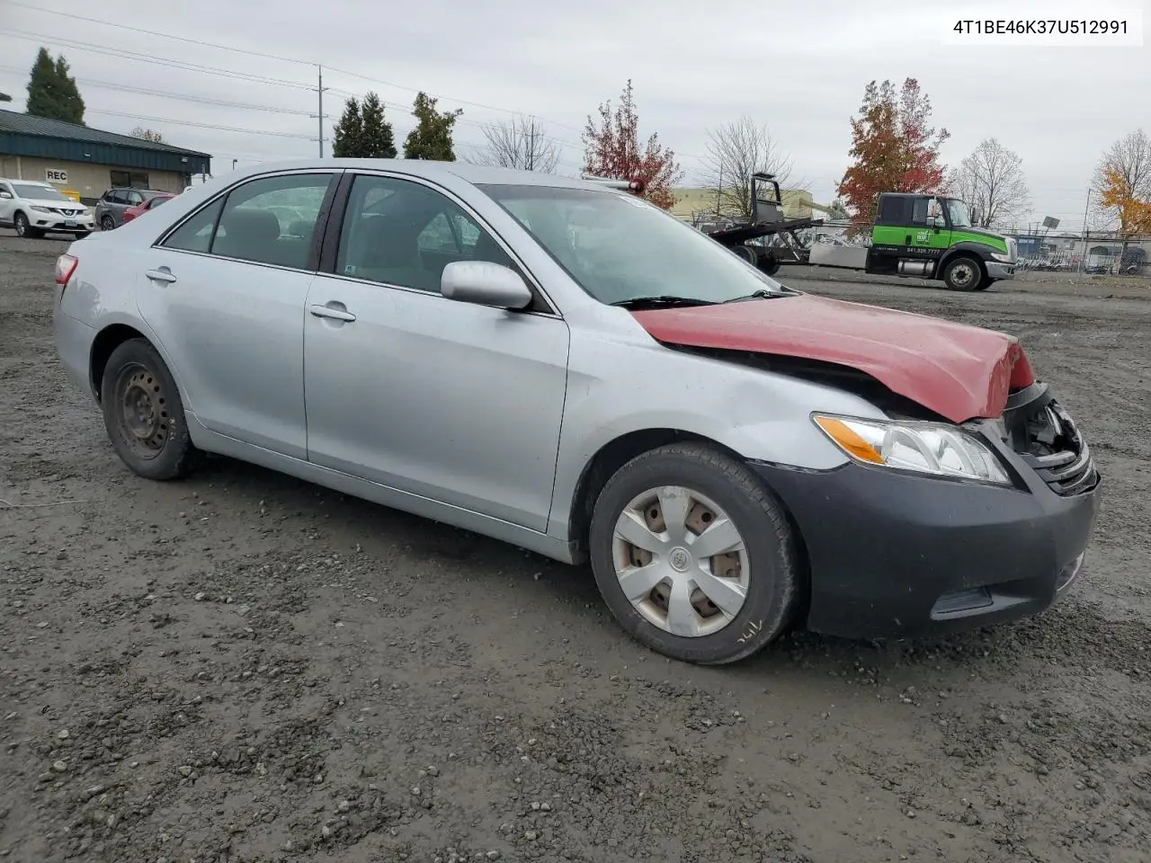 4T1BE46K37U512991 2007 Toyota Camry Ce