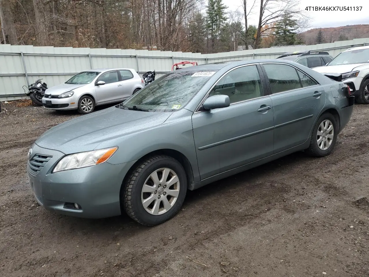 4T1BK46KX7U541137 2007 Toyota Camry Le
