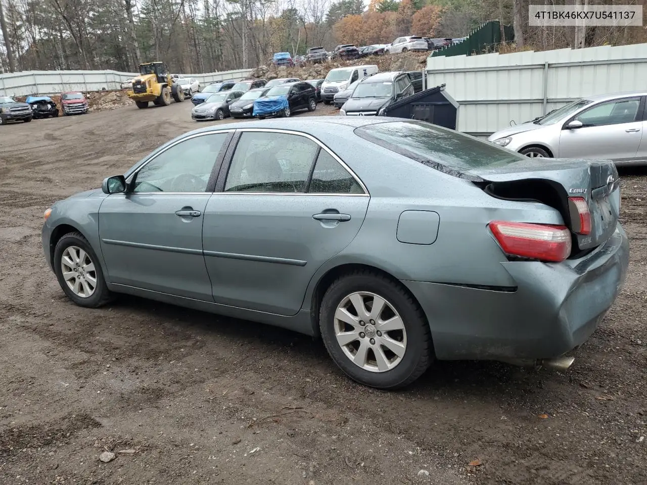 4T1BK46KX7U541137 2007 Toyota Camry Le