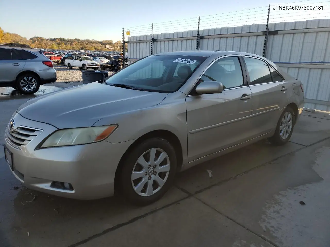 JTNBK46K973007181 2007 Toyota Camry Le