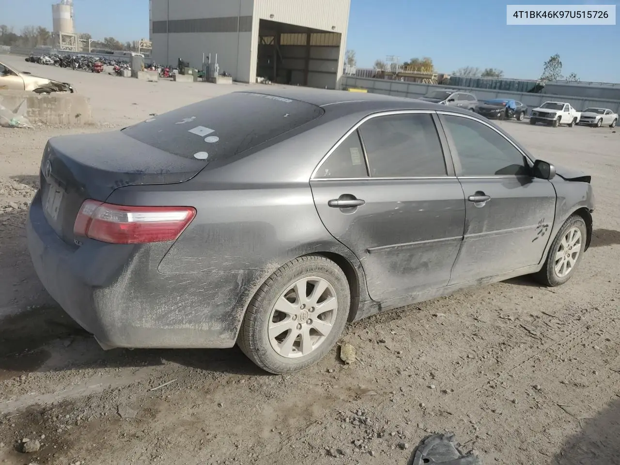 4T1BK46K97U515726 2007 Toyota Camry Le