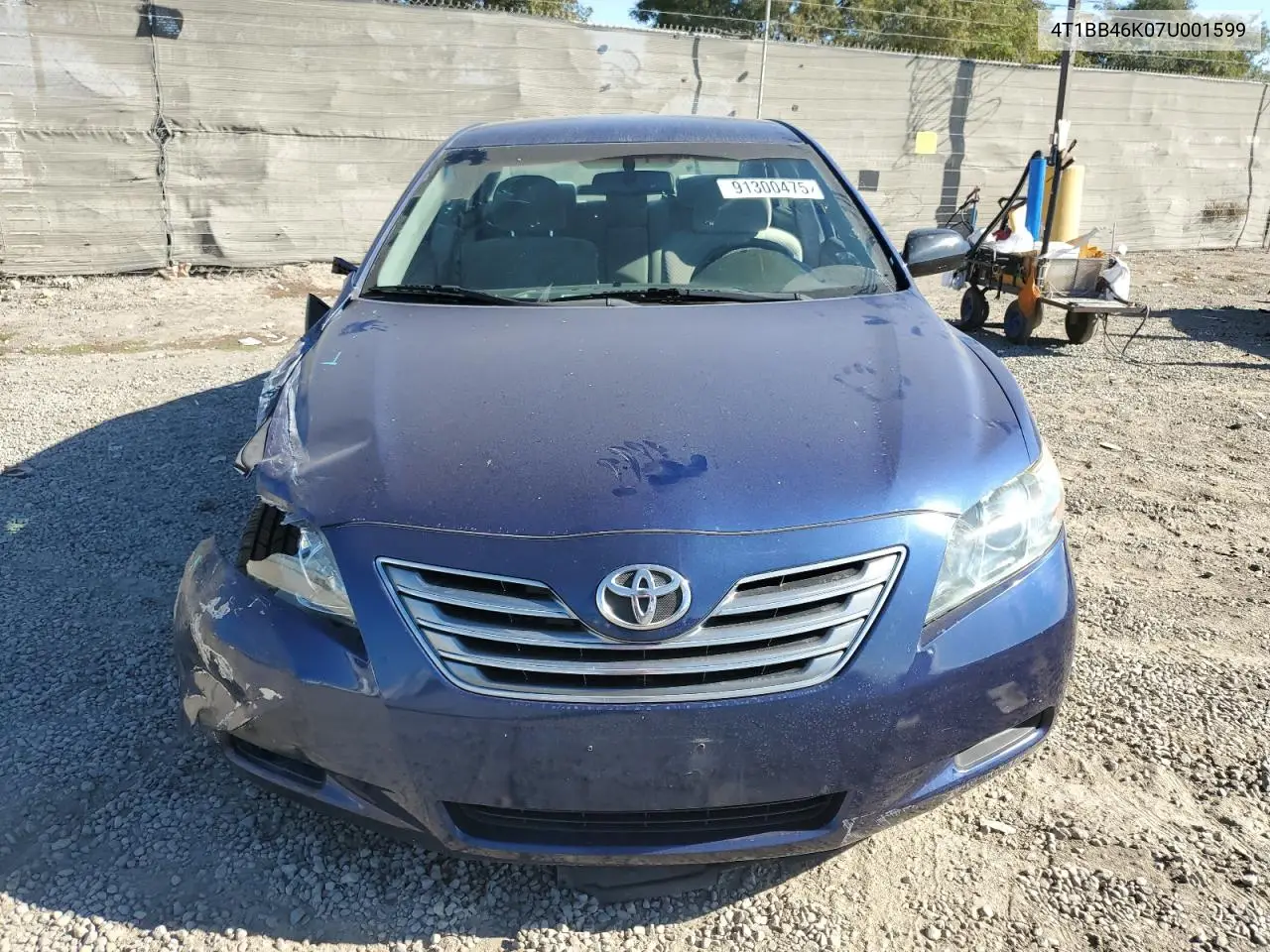 4T1BB46K07U001599 2007 Toyota Camry Hybrid