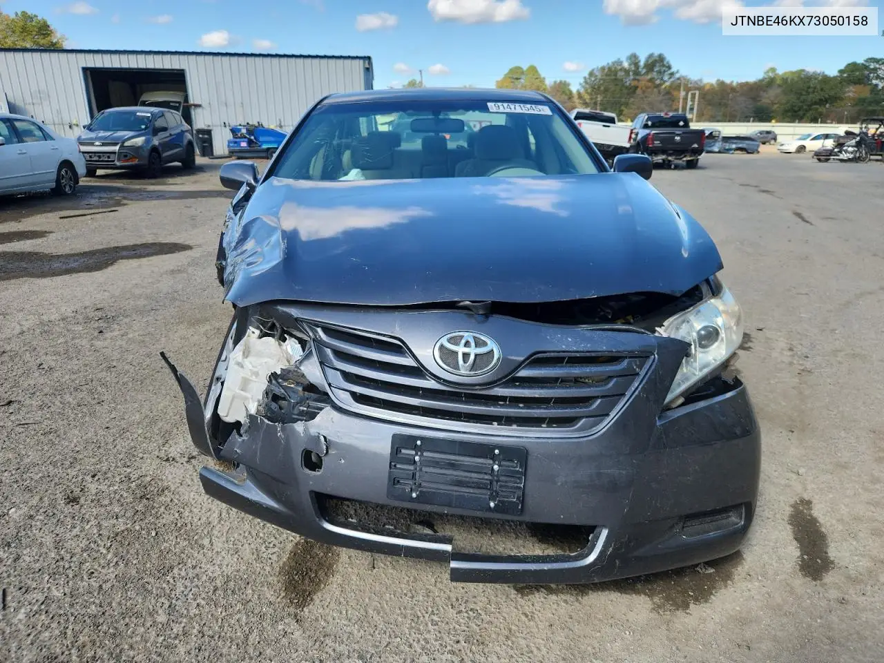 JTNBE46KX73050158 2007 Toyota Camry Ce