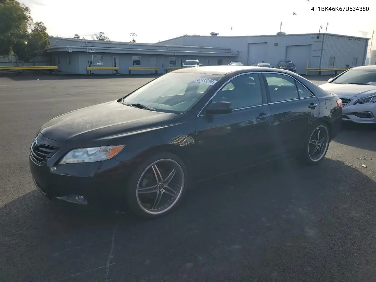 4T1BK46K67U534380 2007 Toyota Camry Le