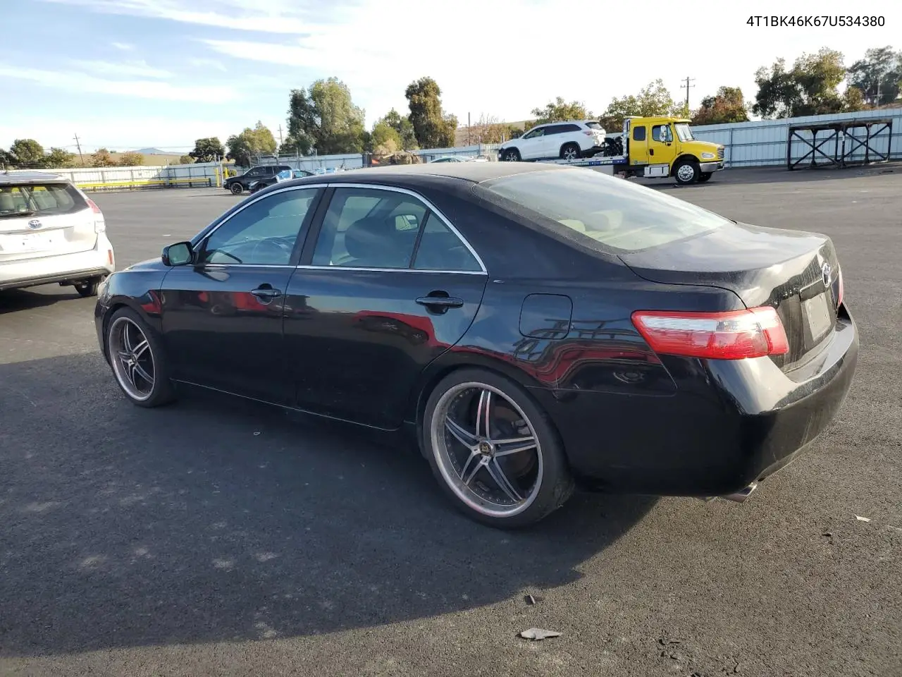 4T1BK46K67U534380 2007 Toyota Camry Le