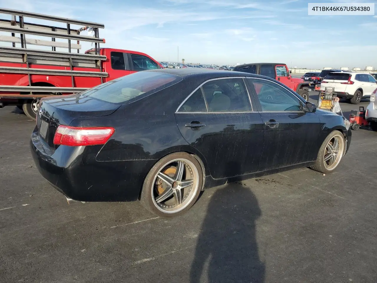 4T1BK46K67U534380 2007 Toyota Camry Le