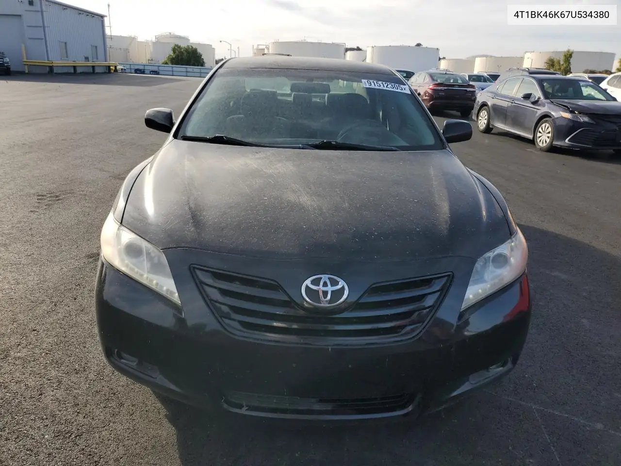 4T1BK46K67U534380 2007 Toyota Camry Le