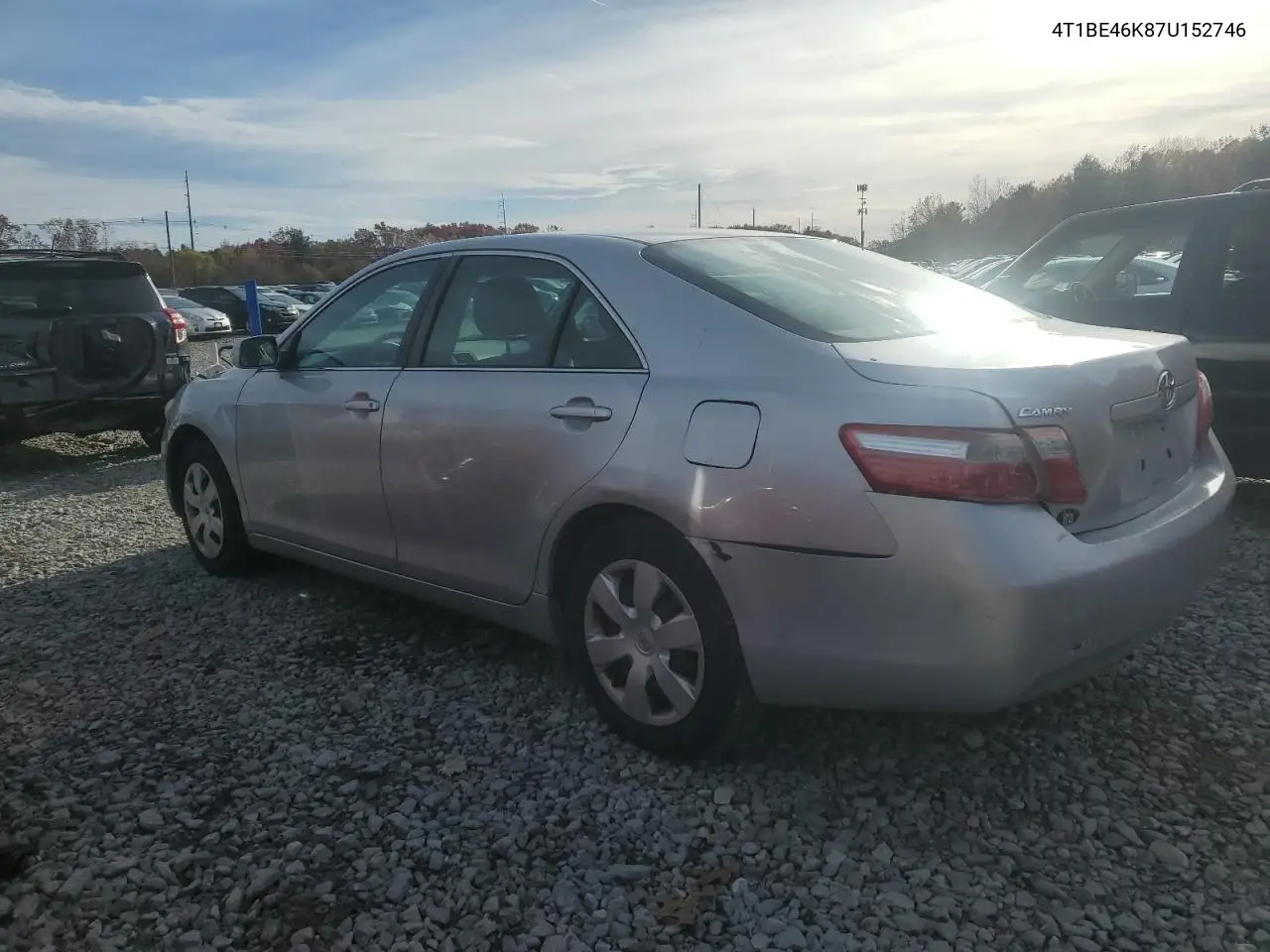 4T1BE46K87U152746 2007 Toyota Camry Ce