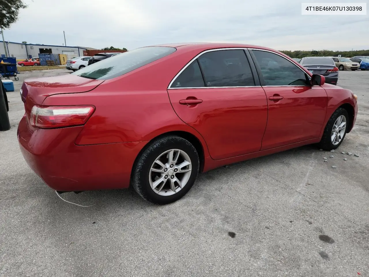 4T1BE46K07U130398 2007 Toyota Camry Ce