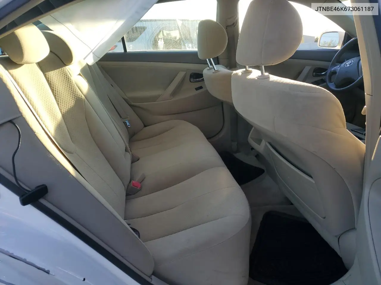 JTNBE46K673061187 2007 Toyota Camry Ce