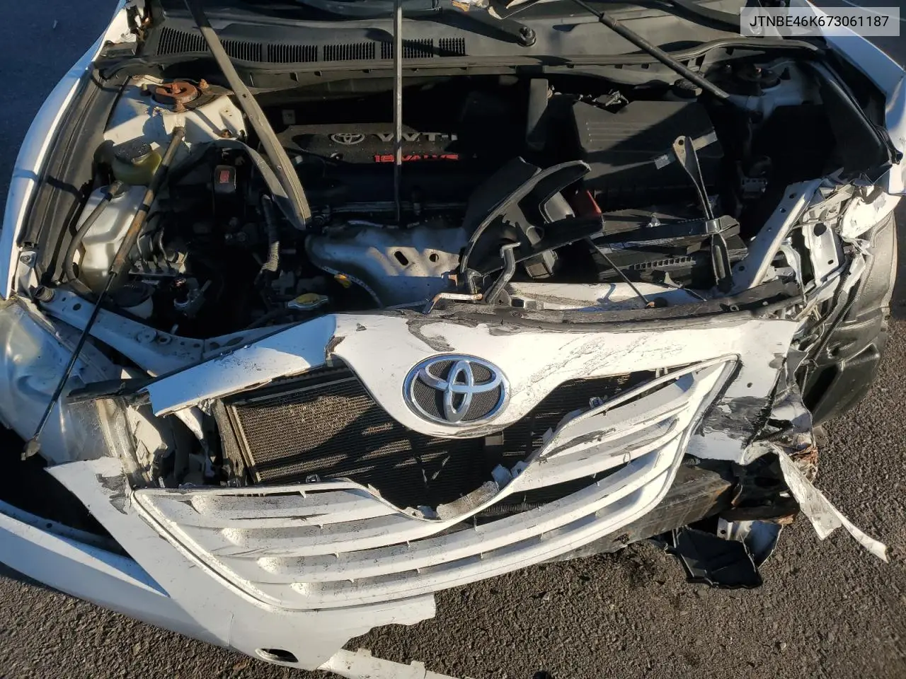 JTNBE46K673061187 2007 Toyota Camry Ce