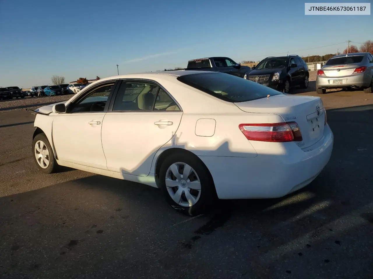 JTNBE46K673061187 2007 Toyota Camry Ce