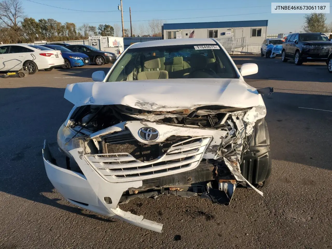 JTNBE46K673061187 2007 Toyota Camry Ce