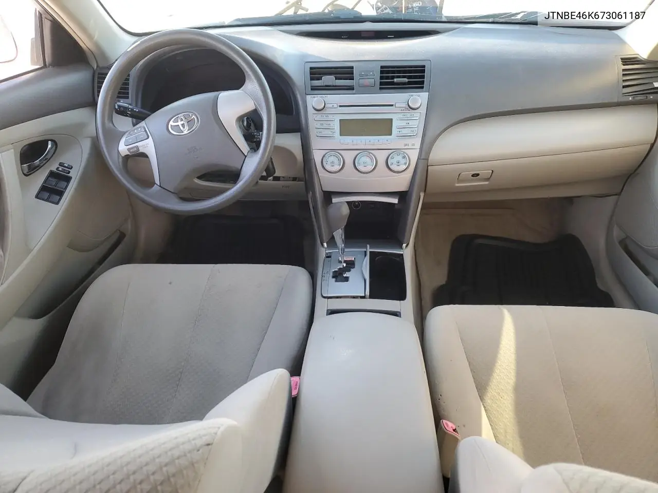 JTNBE46K673061187 2007 Toyota Camry Ce