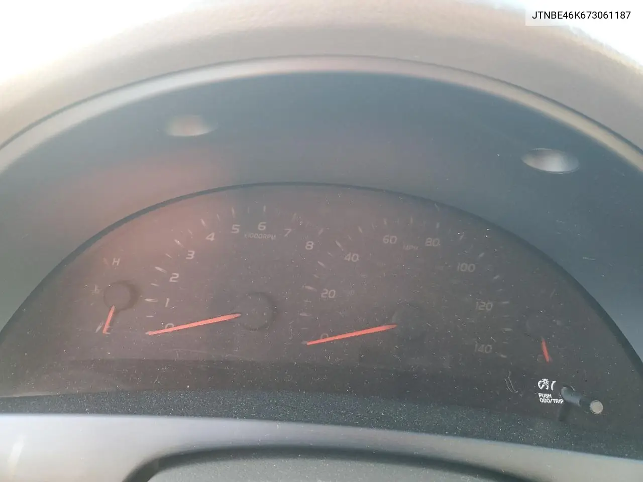 JTNBE46K673061187 2007 Toyota Camry Ce