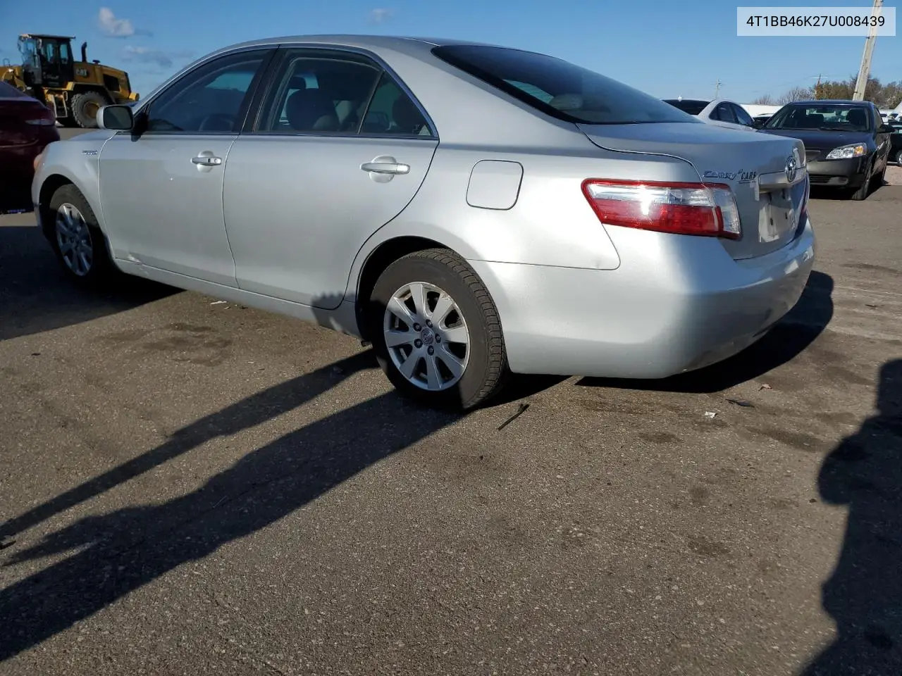 4T1BB46K27U008439 2007 Toyota Camry Hybrid