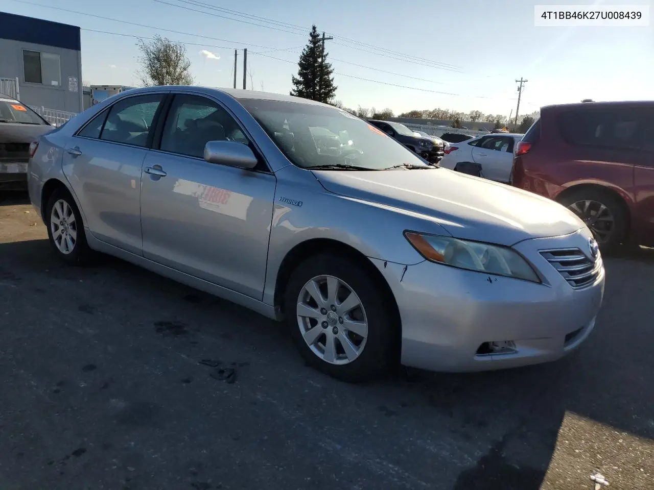 4T1BB46K27U008439 2007 Toyota Camry Hybrid