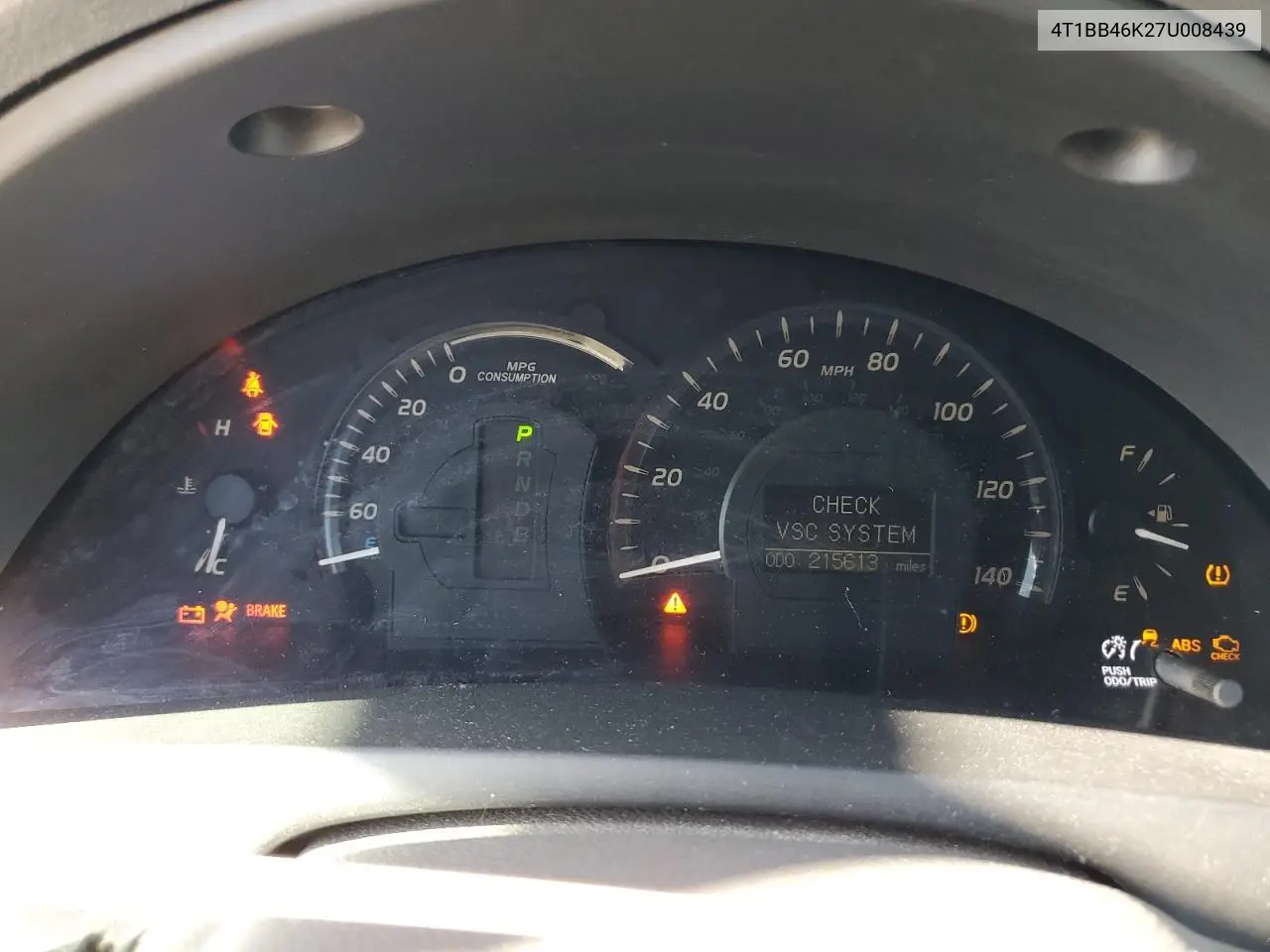 4T1BB46K27U008439 2007 Toyota Camry Hybrid