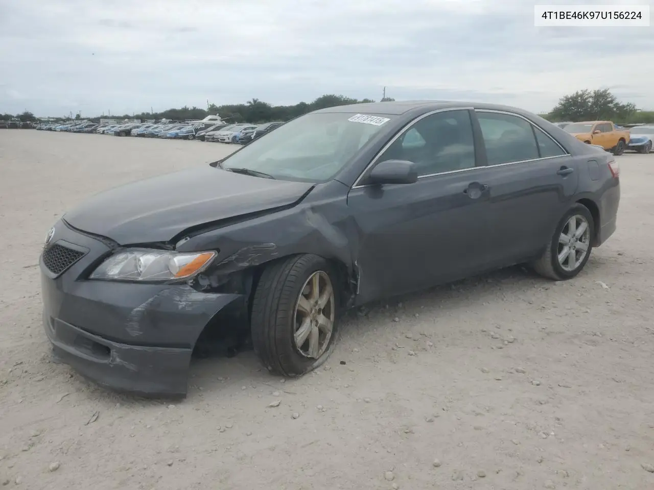 4T1BE46K97U156224 2007 Toyota Camry Ce