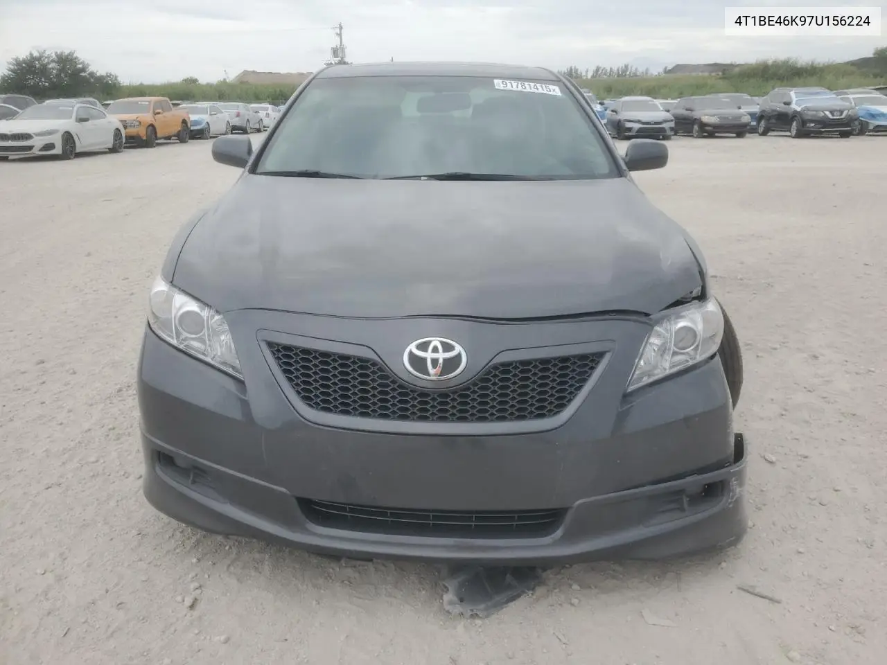 4T1BE46K97U156224 2007 Toyota Camry Ce