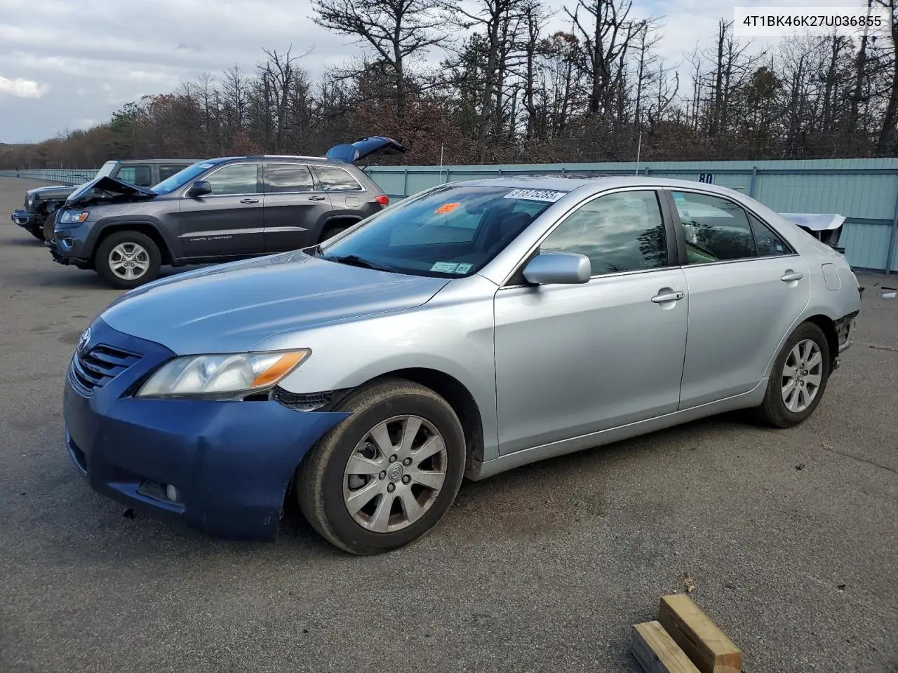4T1BK46K27U036855 2007 Toyota Camry Le