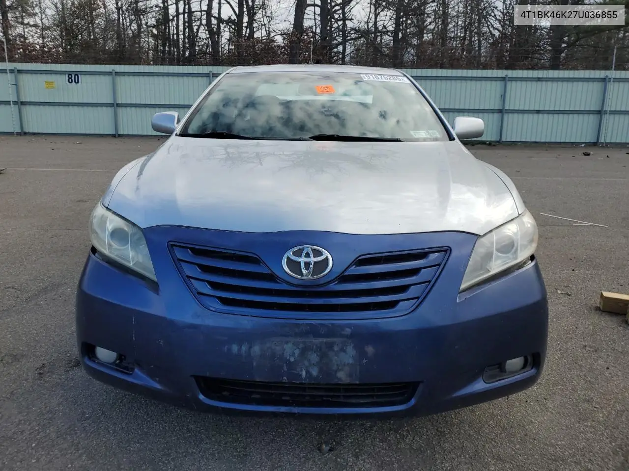 4T1BK46K27U036855 2007 Toyota Camry Le