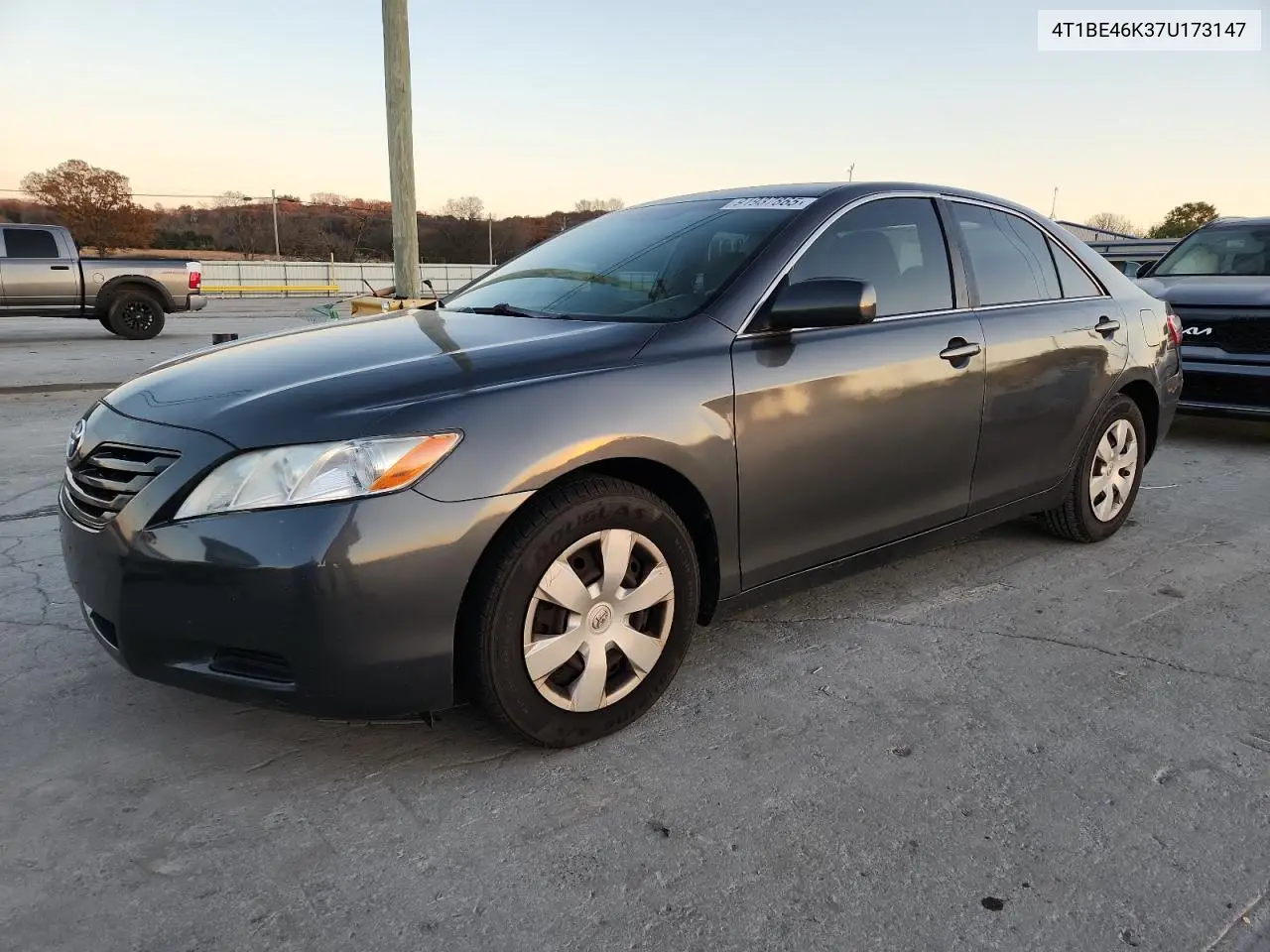 4T1BE46K37U173147 2007 Toyota Camry Ce