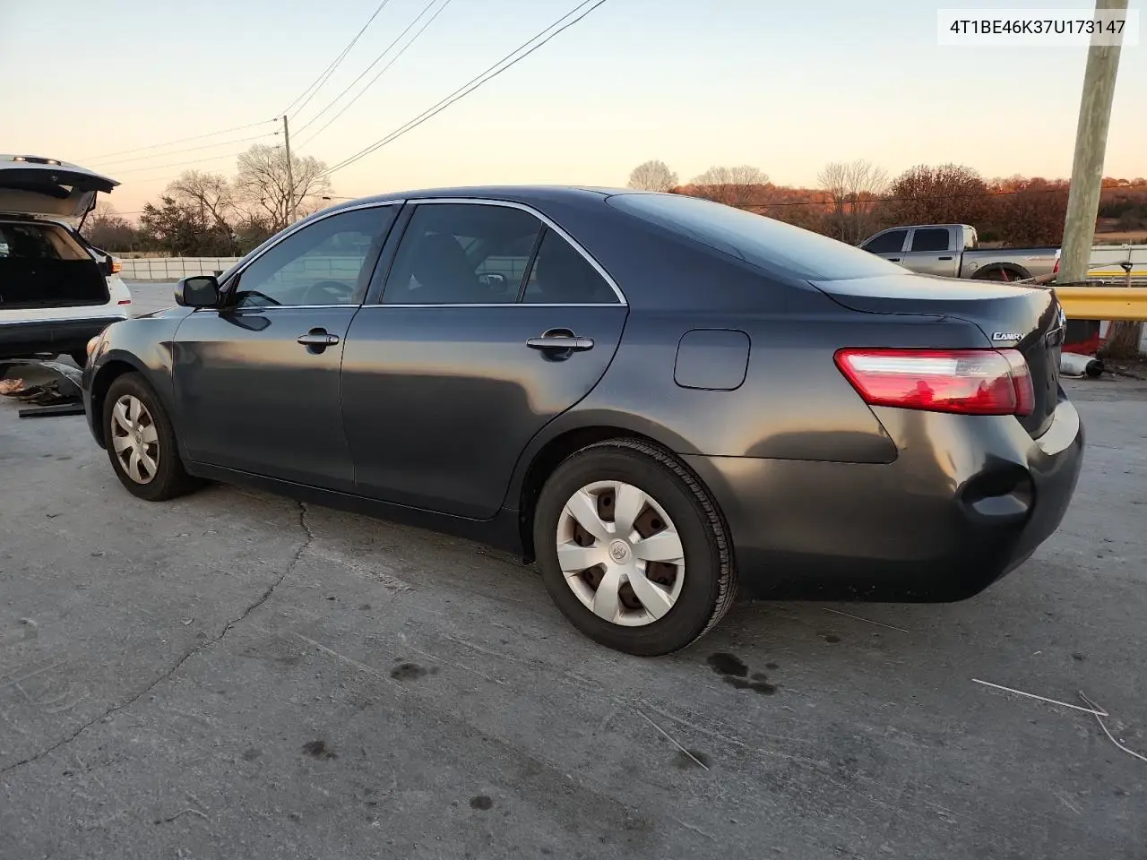 4T1BE46K37U173147 2007 Toyota Camry Ce