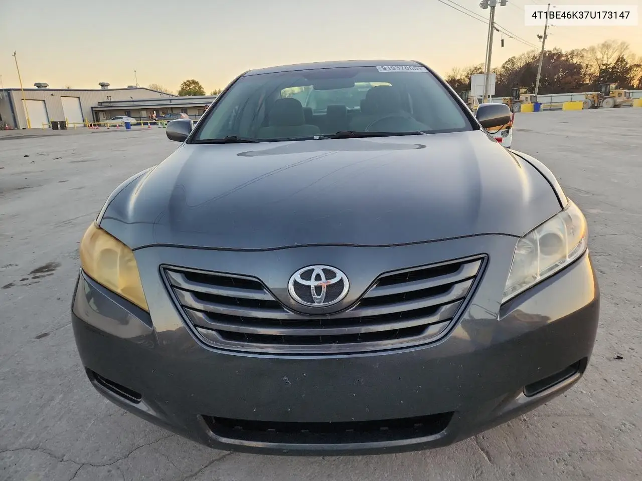 4T1BE46K37U173147 2007 Toyota Camry Ce
