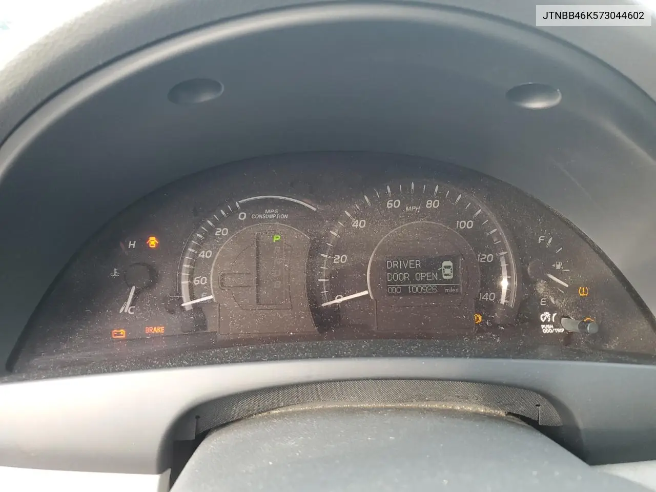 JTNBB46K573044602 2007 Toyota Camry Hybrid