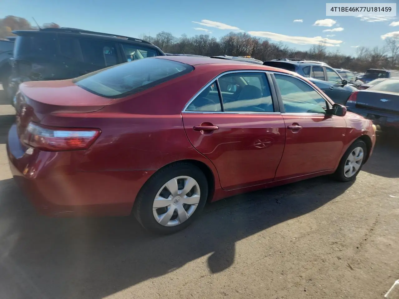 4T1BE46K77U181459 2007 Toyota Camry Ce