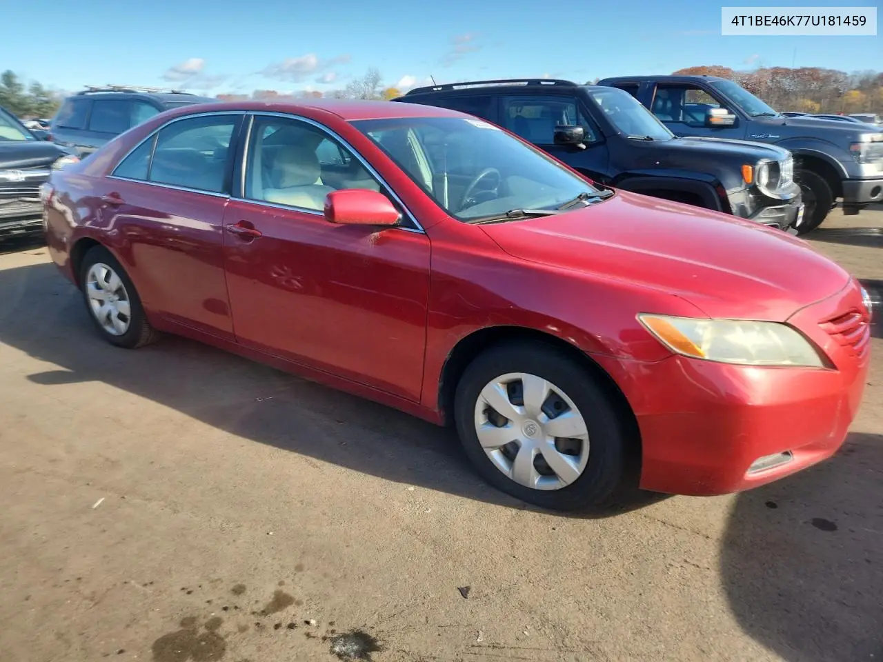 4T1BE46K77U181459 2007 Toyota Camry Ce