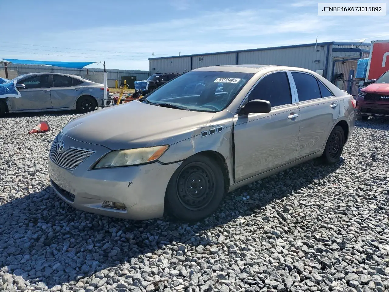 JTNBE46K673015892 2007 Toyota Camry Ce