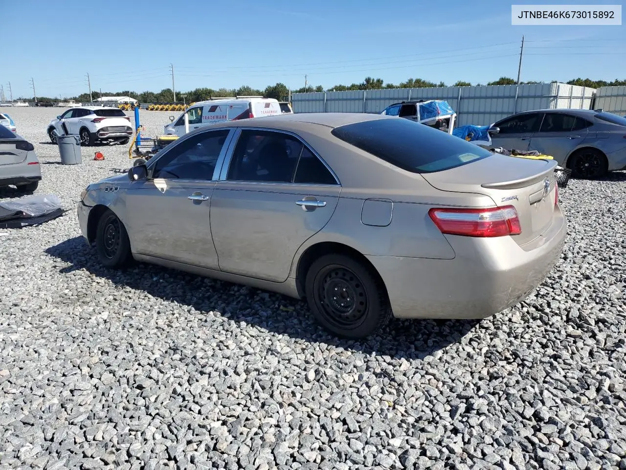 JTNBE46K673015892 2007 Toyota Camry Ce