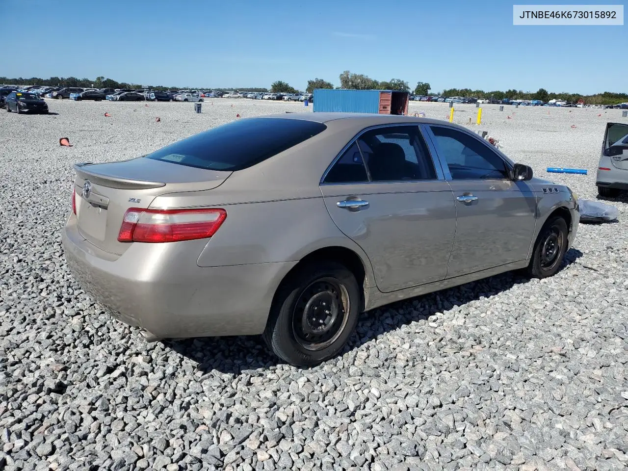 JTNBE46K673015892 2007 Toyota Camry Ce