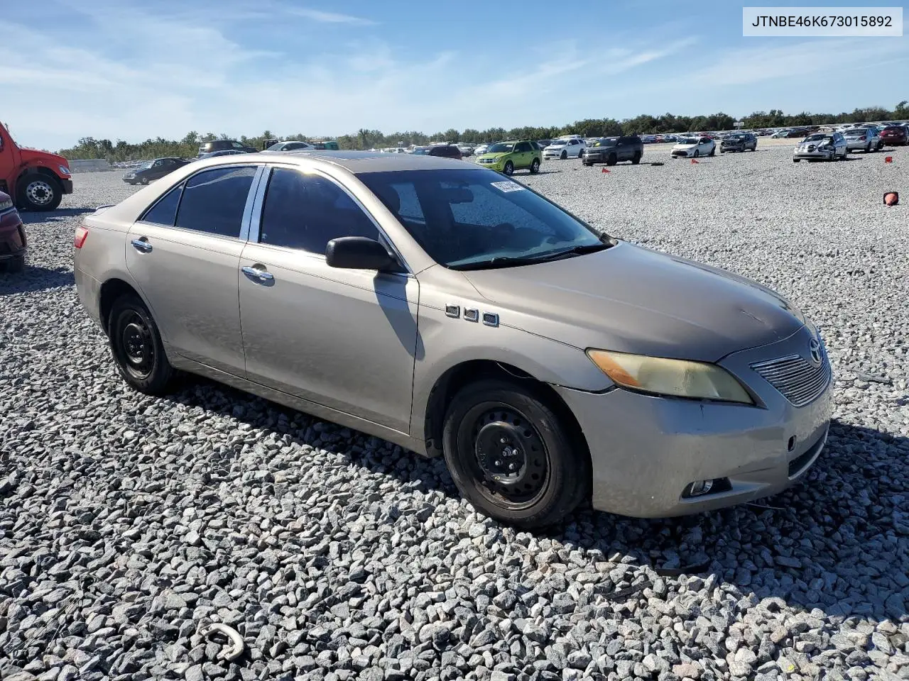 JTNBE46K673015892 2007 Toyota Camry Ce