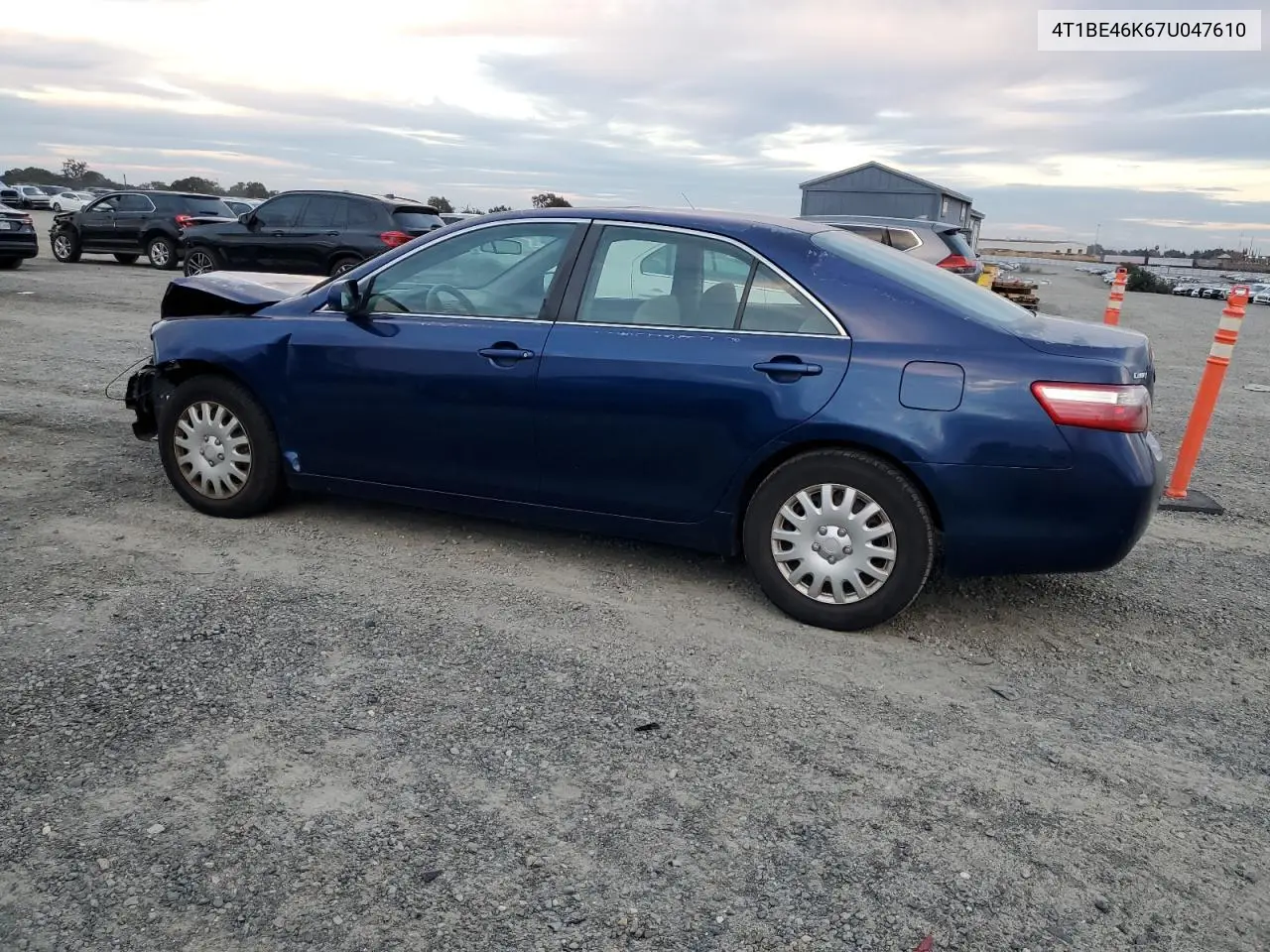 4T1BE46K67U047610 2007 Toyota Camry Ce