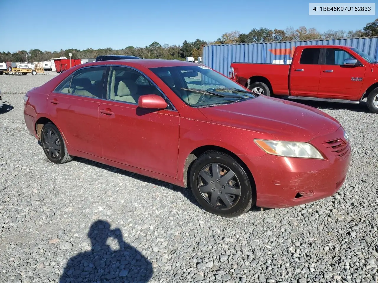 4T1BE46K97U162833 2007 Toyota Camry Ce