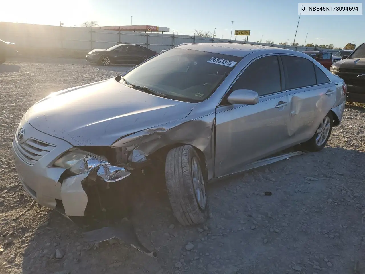 JTNBE46K173094694 2007 Toyota Camry Ce