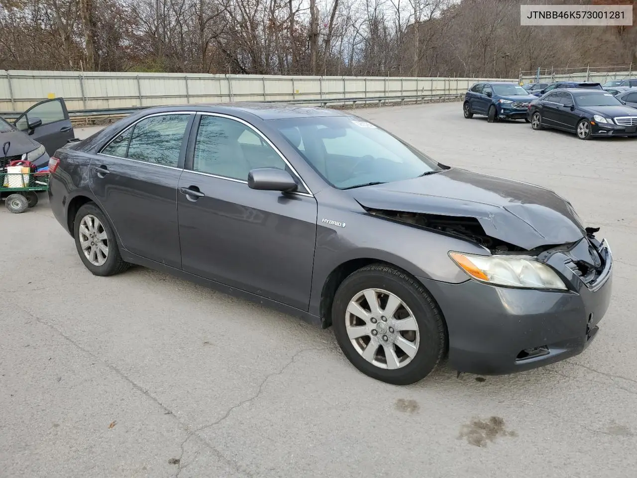 JTNBB46K573001281 2007 Toyota Camry Hybrid